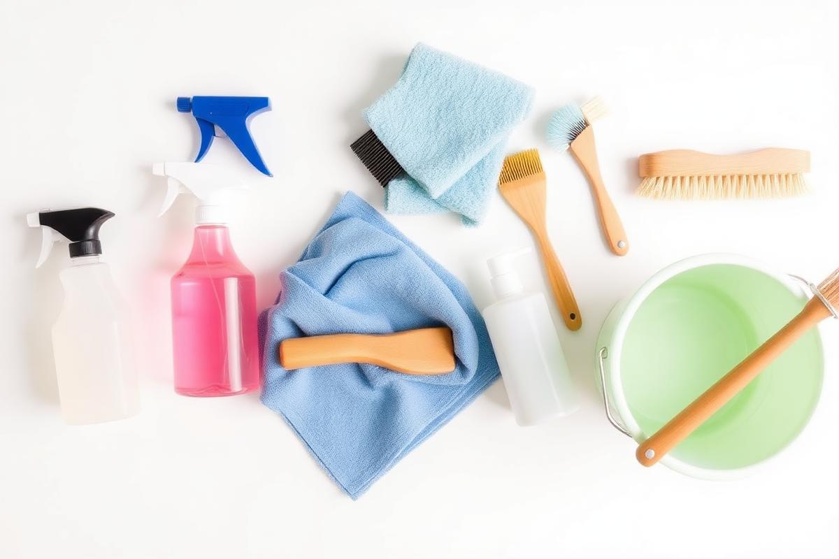 Professional cleaning supplies
